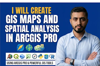 create gis maps and spatial analysis in arcgis pro