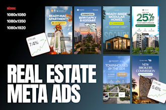 design real estate ad creatives that drive inquiries