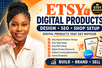 do etsy digital product design etsy SEO listing etsy digital products etsy shop