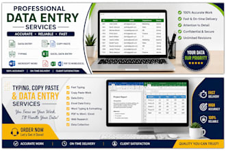 do data entry, typing, copy paste, microsoft excel and word
