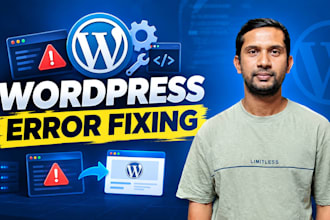 fix wordpress errors, bugs and technical issues