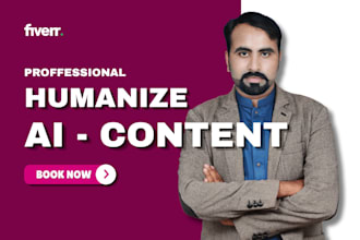 humanize ai content and rewrite ai content naturally