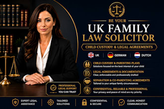 be UK family law attorney for divorce letter child custody parenting plan