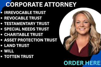 draft revocable trust, irrevocable trust, living and estate planning