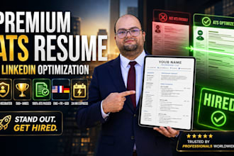 write an ats resume, CV, and linkedin profile as an executive recruiter