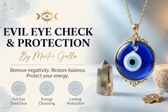 check evil eye and offer protection remedy through tarot