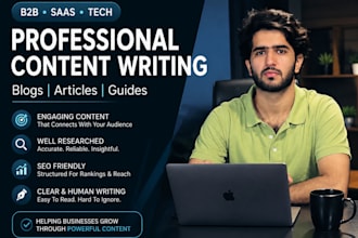 write b2b saas and tech content