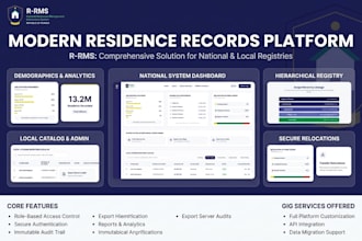 build a custom web app or admin dashboard