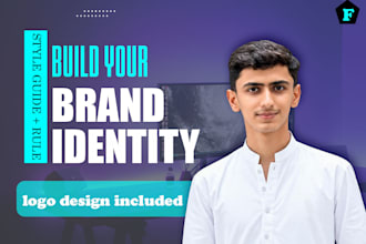 design a professional brand identity for startups