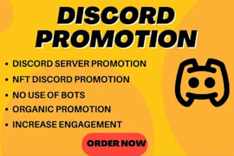 do discord promotion , discord server promotion , discord advertising