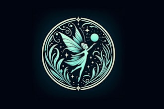 do luxury sacred geometry logo design and spiritual mystical branding