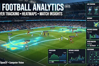 build ai football soccer analytics with player tracking and CV
