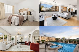 do real estate photo editing, hdr blending professionally
