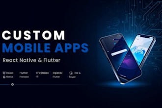 do ai mobile app development, ios android app, flutter react native