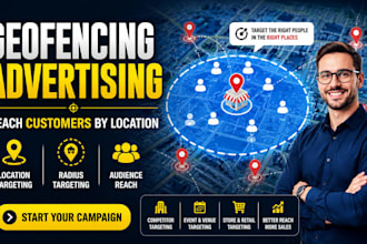create geofencing ads and location based advertising