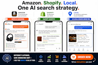 do ai seo geo aeo optimization for amazon shopify and local