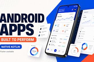 build android and cross platform apps in kotlin and flutter