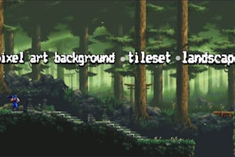 pixel art background pixel art tilesets pixel art landscape environment scenery