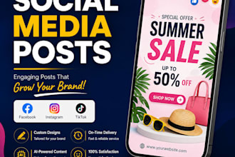 create ai social media posts