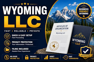 register and form your wyoming llc for your business
