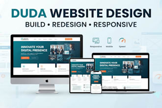 build a duda website, duda website design and redesign