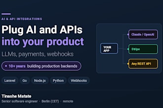 integrate openai, claude, stripe and any rest API