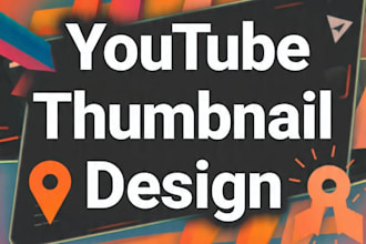 design eye catching fiverr and youtube thumbnail