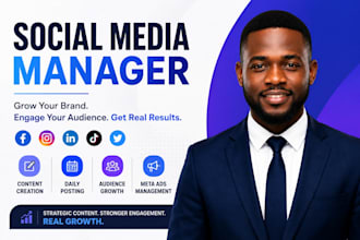 manage your social media accounts and grow your brand