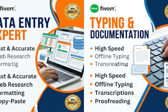 do data entry and microsoft excel