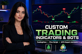 make you a custom indicator or trading bot