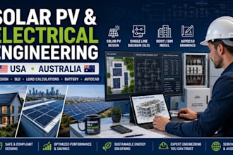 design pv sld bms solar and electrical engineering systems