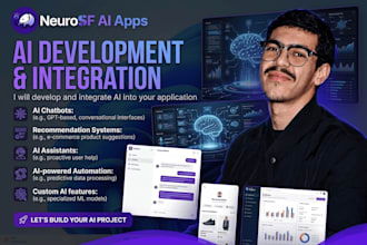 develop and integrate ai into your application