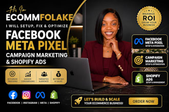 fix and setup facebook meta pixel for campaign marketing shopify ads google ads