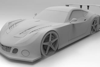 design 3d car model, vehicle modeling, automotive 3d design