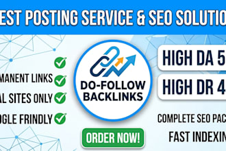 publish guest posts on high authority websites