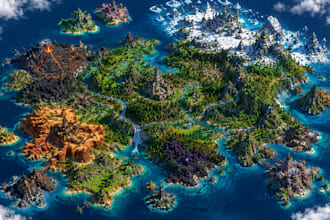create custom minecraft maps, cities and server spawns