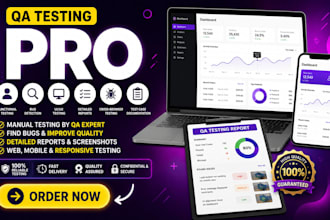 do QA testing and website review with detailed bug report