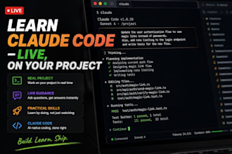 be your beginner claude ai coach in a live session