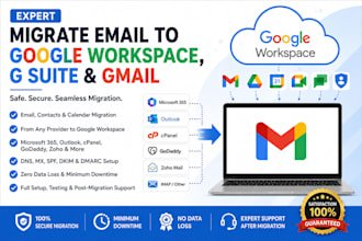 migrate email to google workspace g suite gmail without data loss