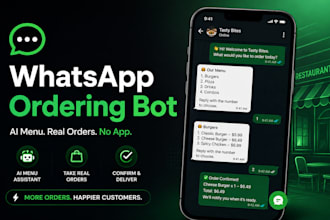 build whatsapp ai ordering system for your restaurant with ai digital menu bot