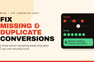 audit and fix missing or duplicate conversions
