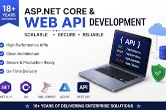 develop scalable asp net core applications and web apis