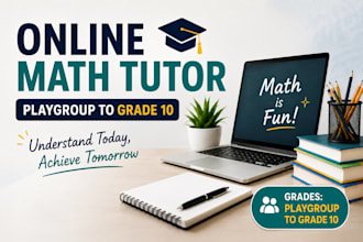 teach math online for elementary and middle school students