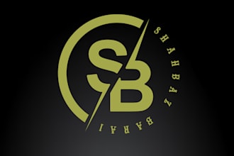 desing a modern tech  or initial logo for your business