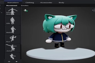 create custom roblox ugc bundle, dynamic head, and roblox accessories