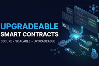 create custom upgradeable smart contract