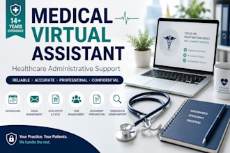 be your medical virtual assistant for healthcare administration