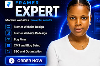 be framer expert, framer developer, figma to framer and framer website