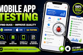 provide 12 android testers for google play closed testing, android app testing