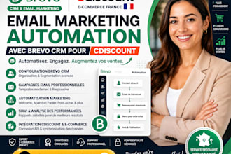 do brevo crm email marketing automation france cdiscount ecommerce website